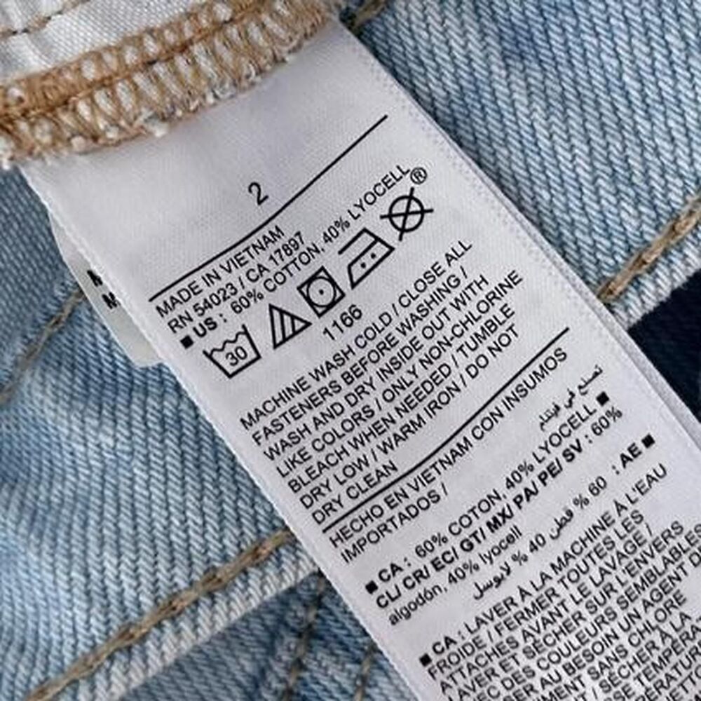 Old Navy light wash Mid rise Baggy Wide Leg "Maria Destroy" jeans | size 2 - Picture 8 of 8